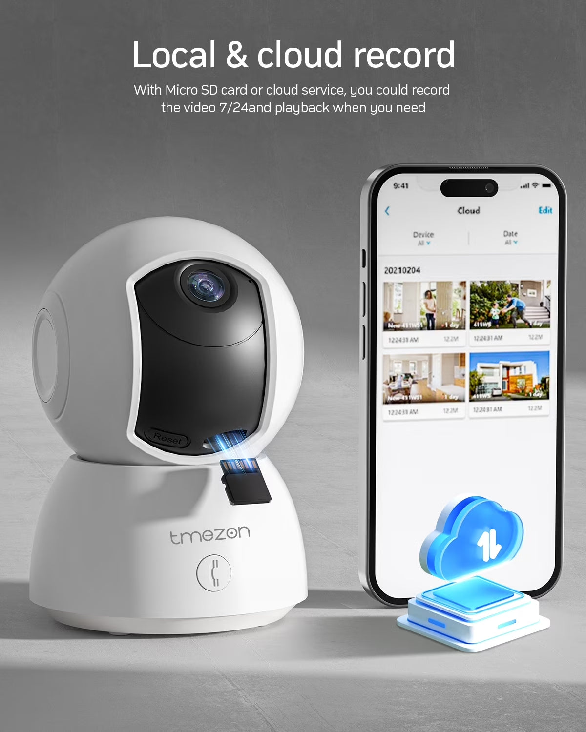 Indoor Two-Way Wireless Video Camera for Pets